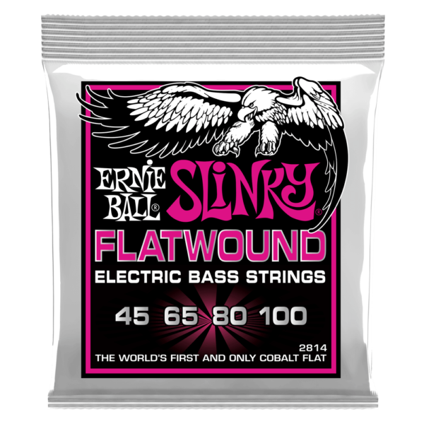 Ernie Ball Super Slinky Cobalt Flatwound 45-100