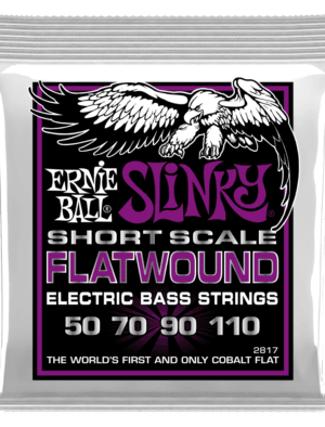 Ernie Ball Power Slinky Cobalt Flatwound Short Scale 50-110
