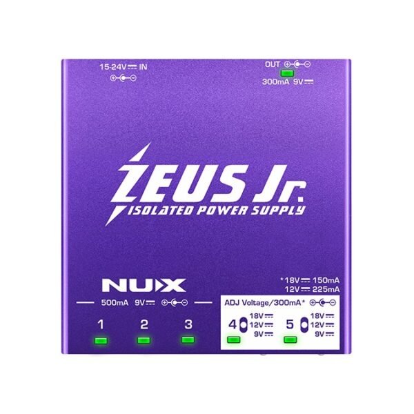 Nux Zeus JR 6 Output Isolated Power Supply