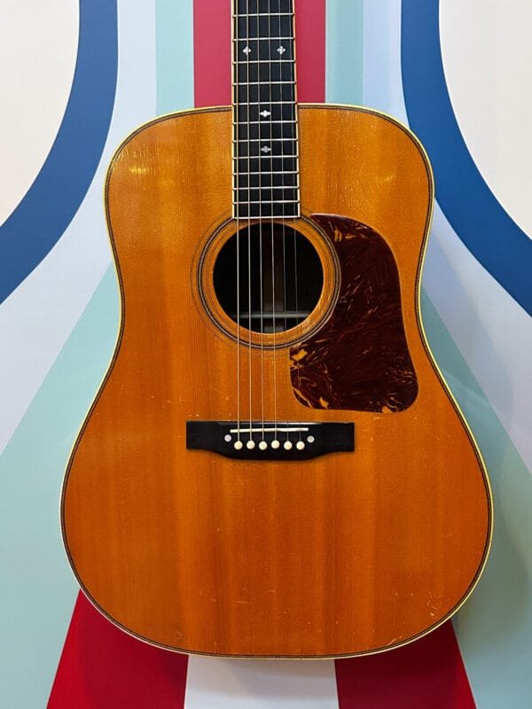 1976 Gallagher G-70 Acoustic Guitar w/Hiscox Case - Image 3