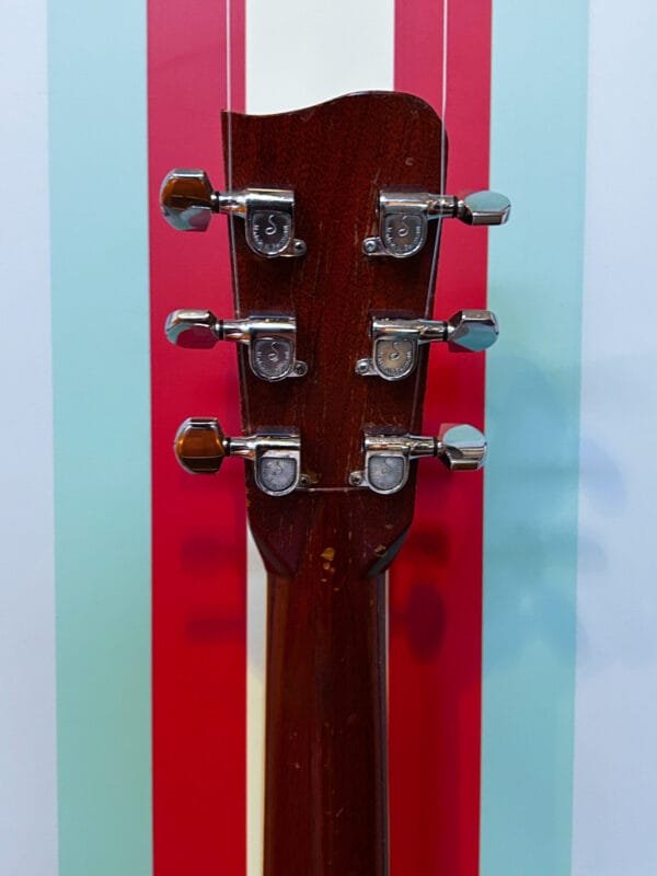 1976 Gallagher G-70 Acoustic Guitar w/Hiscox Case - Image 6