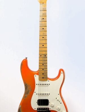 2020 Fender Custom Shop '57 Stratocaster Relic HSS - Candy Tangerine
