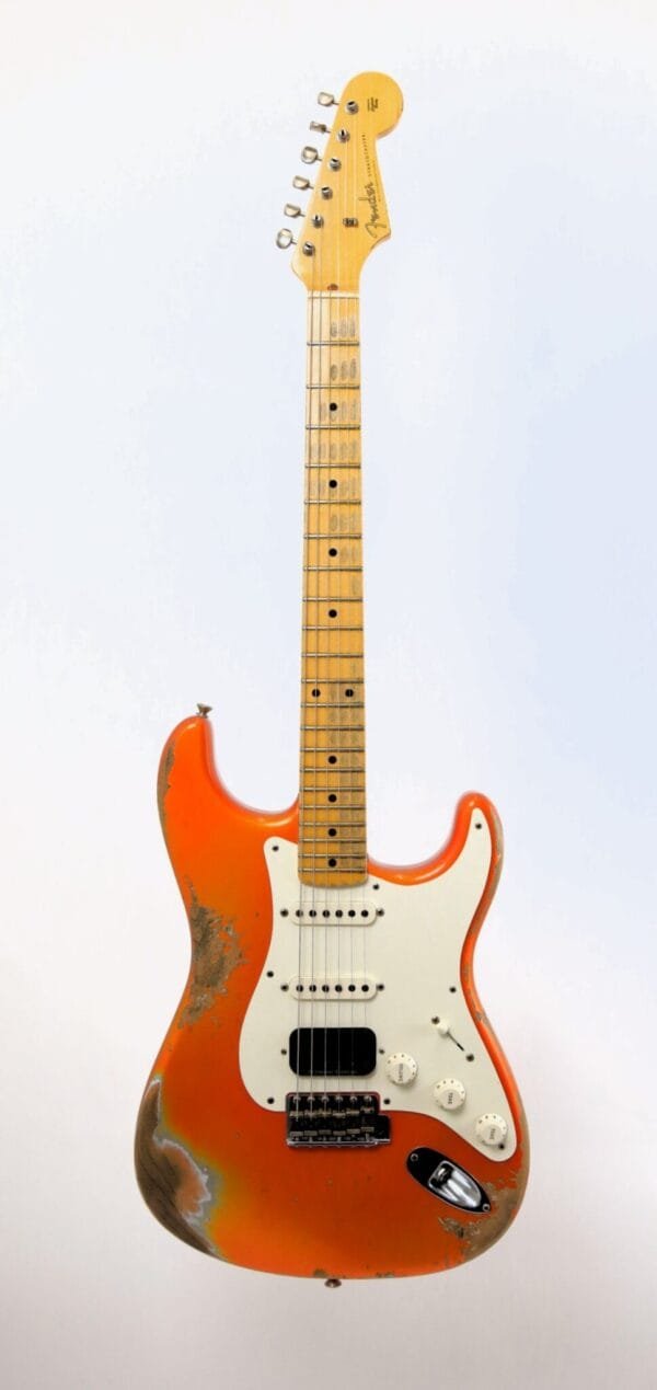 2020 Fender Custom Shop '57 Stratocaster Relic HSS - Candy Tangerine