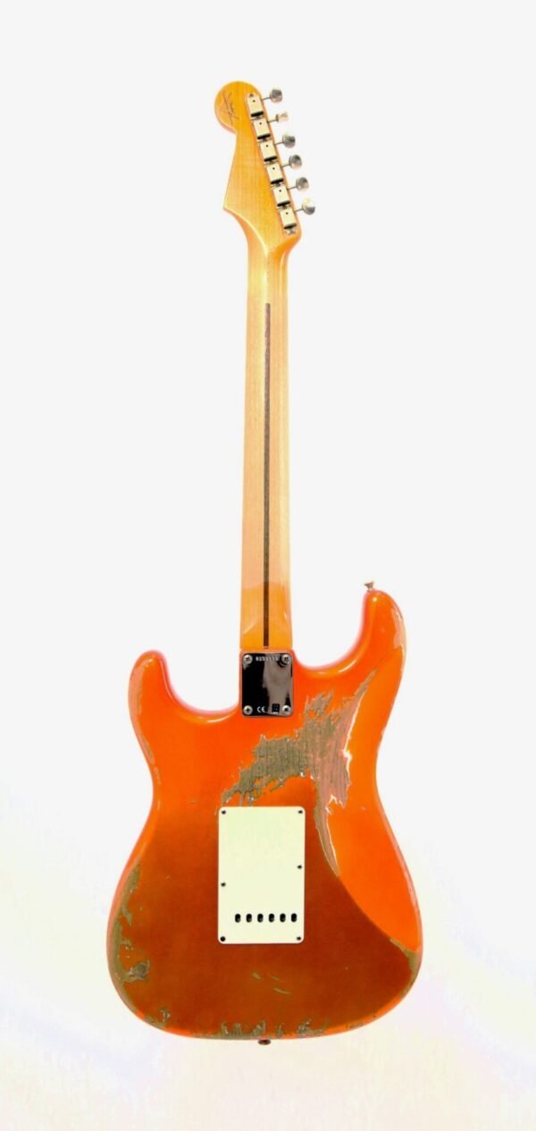 2020 Fender Custom Shop '57 Stratocaster Relic HSS - Candy Tangerine - Image 2