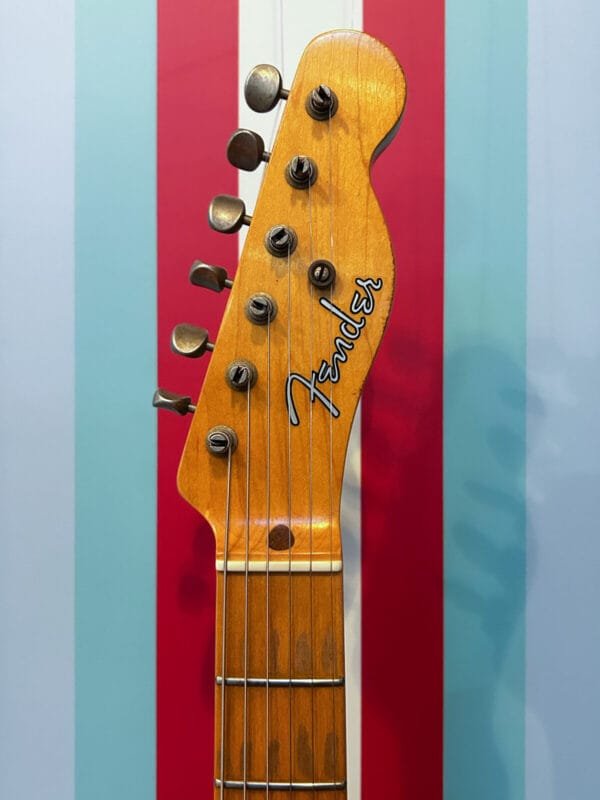 2007 Fender Custom Shop Thinline Telecaster Relic - Sonic Blue - Image 4