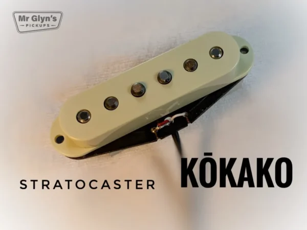 Kōkako' Vintage Strat Pickup Neck White