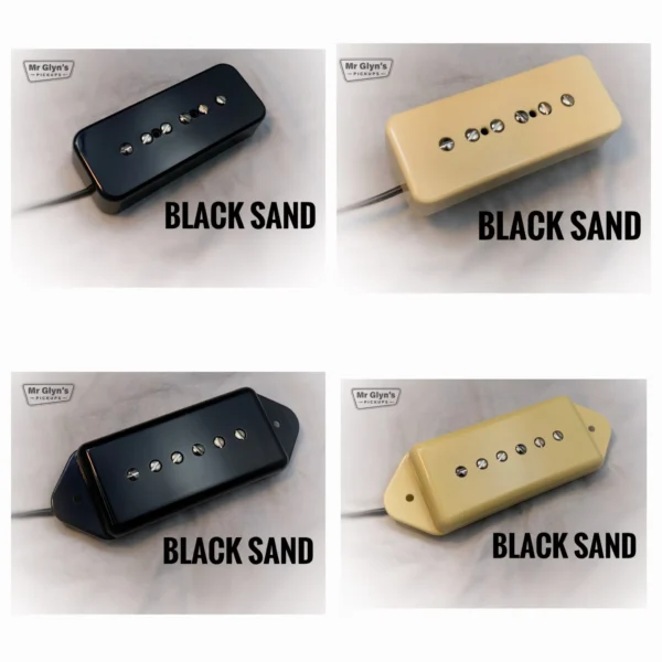 Mr Glyn's Black Sand Humbucker Sized P90 - Image 2