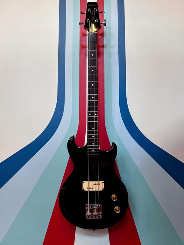 1983 Aria Pro II CSB-380 Cardinal Series Bass w/Case - Black