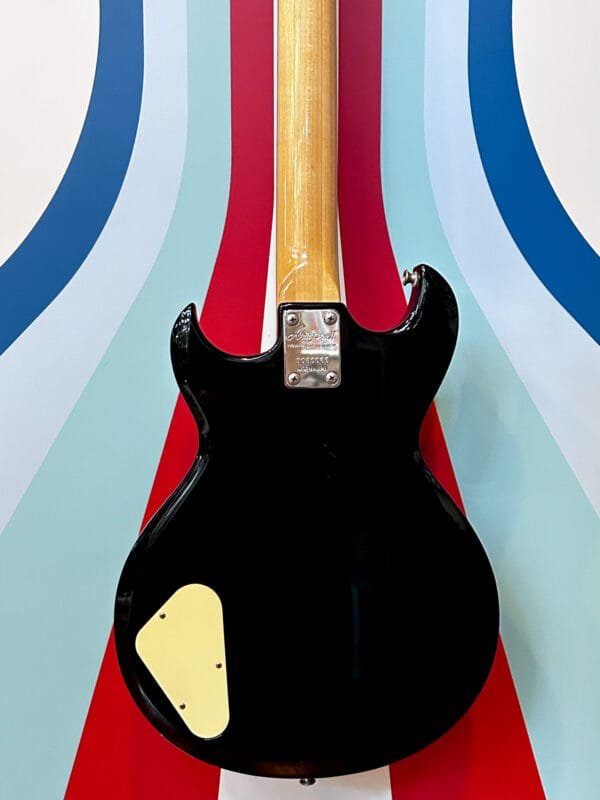 1983 Aria Pro II CSB-380 Cardinal Series Bass w/Case - Black - Image 4