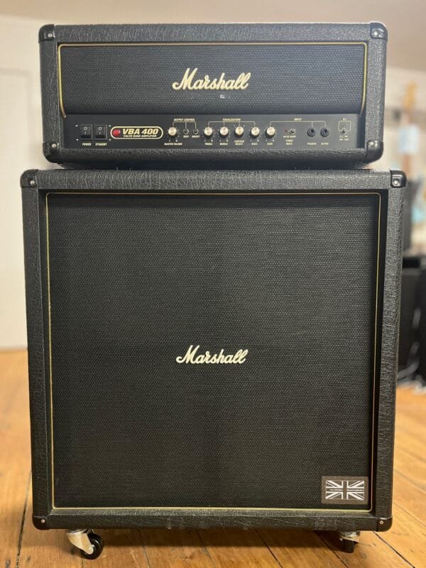 Used - Marshall VBA400 Bass Head & 4x12 Bass Cab