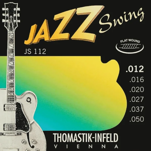 Thomastik-Infeld Jazz Swing Flatwound Electric Guitar Strings 12-50