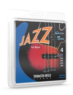 Thomastik Flatwound Jazz Bass Set - 4 String