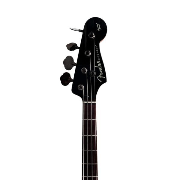 2004 Fender Japan Aerodyne Jazz Bass - Black - Image 3
