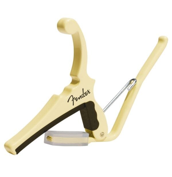 Fender x Kyser Quick-Change Electric Guitar Capo – Olympic White