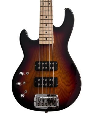 2003 G&L USA L-2500 Left Handed 5-String Bass w/Case - 3 Tone Sunburst