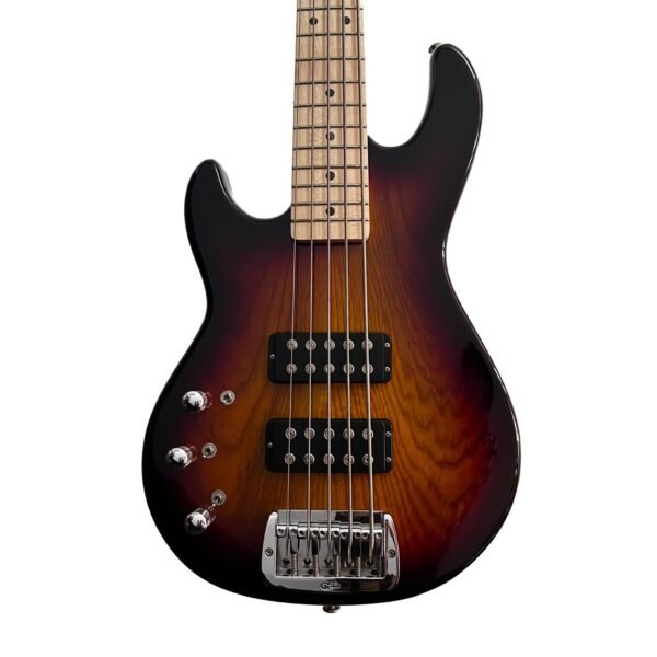 2003 G&L USA L-2500 Left Handed 5-String Bass w/Case - 3 Tone Sunburst