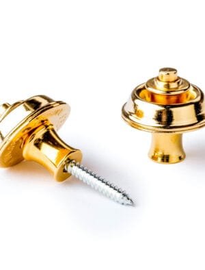 Dunlop Straplok® Original Strap Retainers - Gold