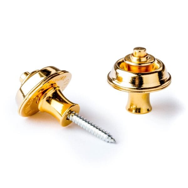 Dunlop Straplok® Original Strap Retainers - Gold