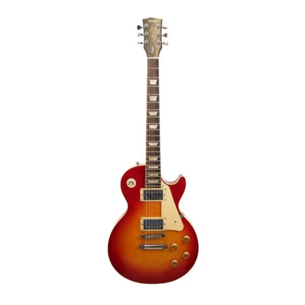 1986 Yamaha LP400 Lord Player - Red Sunburst - Image 2