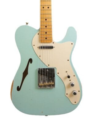 2007 Fender Custom Shop Thinline Telecaster Relic - Sonic Blue