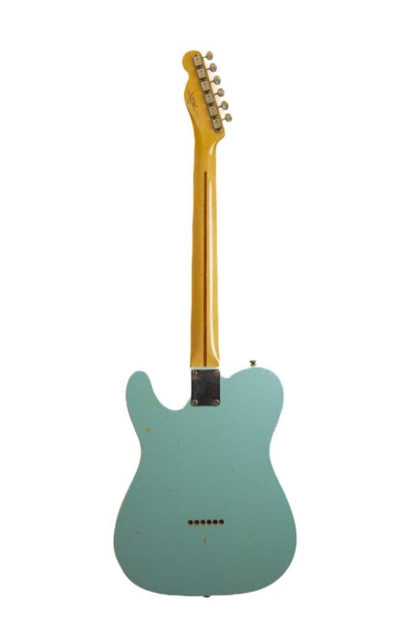 2007 Fender Custom Shop Thinline Telecaster Relic - Sonic Blue - Image 3