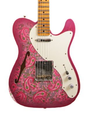 Fender Custom Shop 2017 LTD Relic 50s Thinline Tele - Pink Paisley