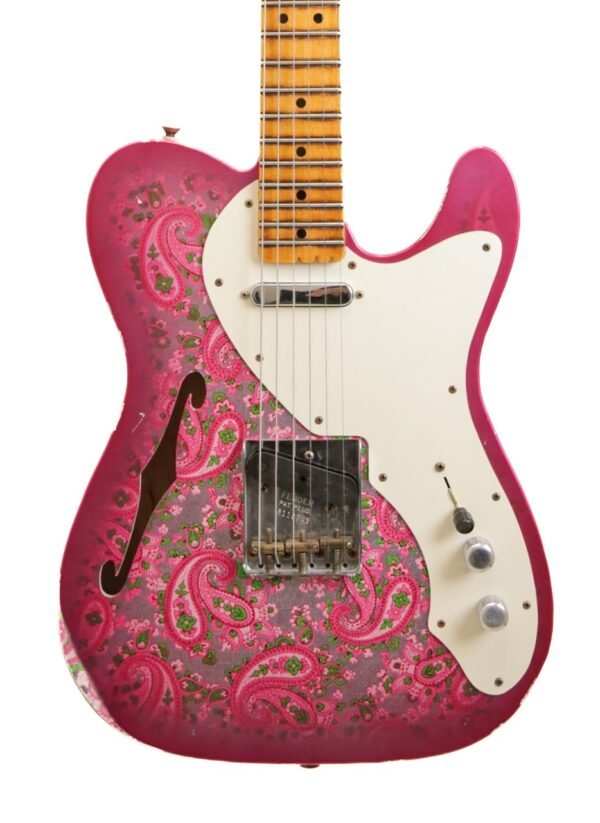 Fender Custom Shop 2017 LTD Relic 50s Thinline Tele - Pink Paisley