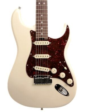 Used - 2016 Fender Elite Stratocaster - Olympic Pearl White