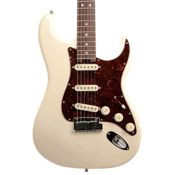 Used - 2016 Fender Elite Stratocaster - Olympic Pearl White