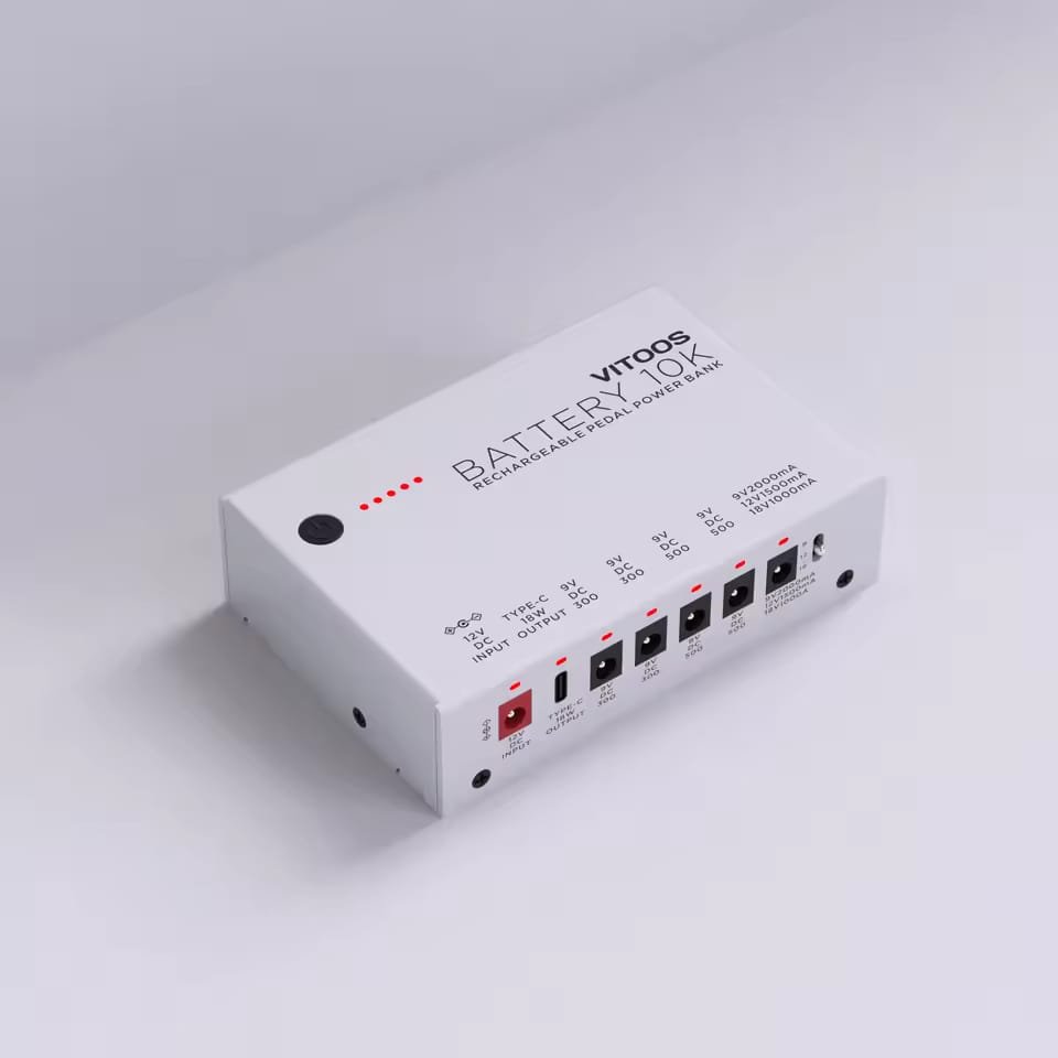 Vitoos Battery 10K Rechargable Power Supply