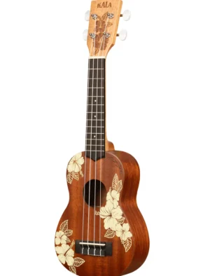 Kala "Hibiscus" Soprano Uke w/ bag