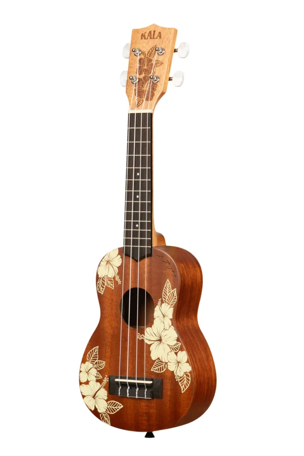 Kala "Hibiscus" Soprano Uke w/ bag