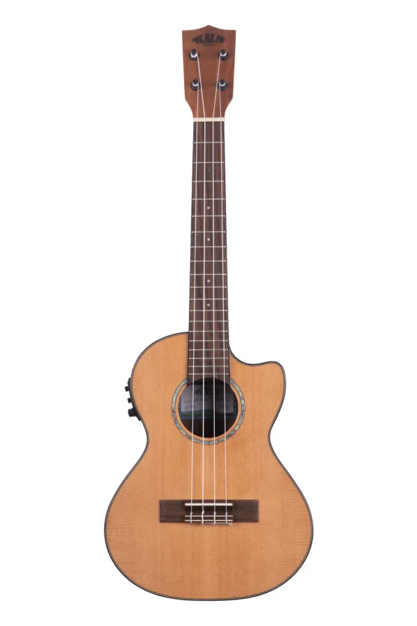 Kala Solid Cedar Top Tenor Cutaway - Image 2