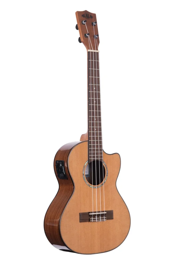 Kala Solid Cedar Top Tenor Cutaway - Image 3