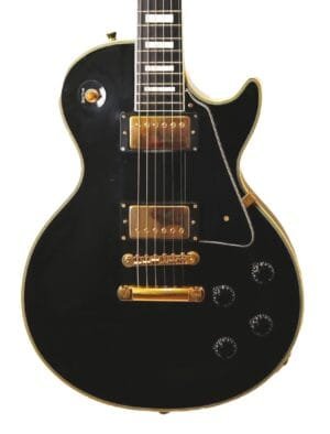 Used - c.1984 Burny Les Paul Custom - Black