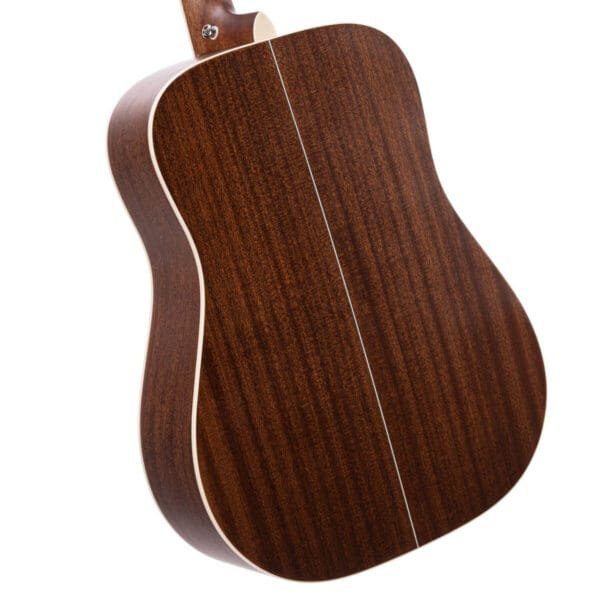 Cort Earth100 Solid Top Acoustic Guitar w/ Gig Bag - Natural Satin - Image 3