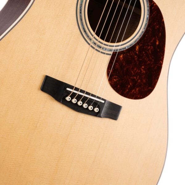 Cort Earth100 Solid Top Acoustic Guitar w/ Gig Bag - Natural Satin - Image 4