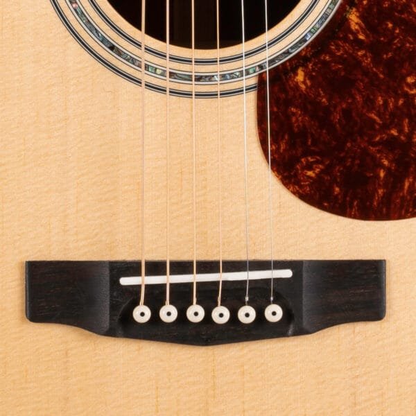 Cort Earth100 Solid Top Acoustic Guitar w/ Gig Bag - Natural Satin - Image 9
