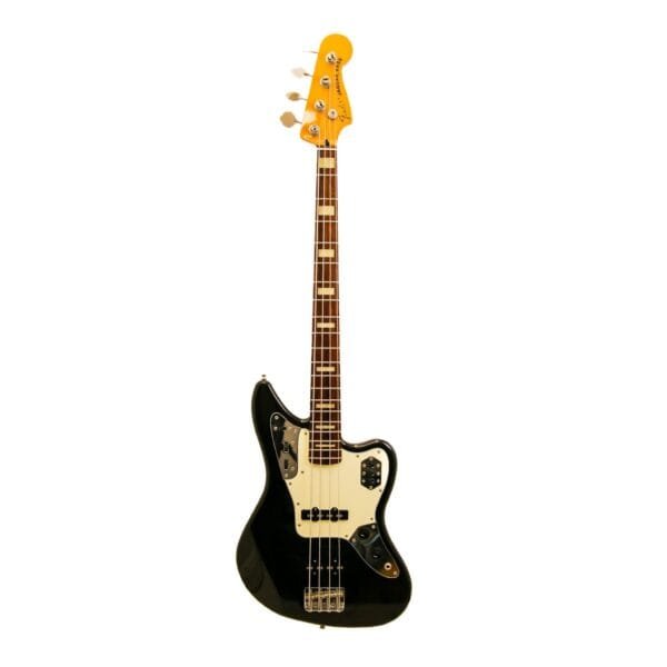 2007-2010 Fender Japan Jaguar Bass - Black - Image 2