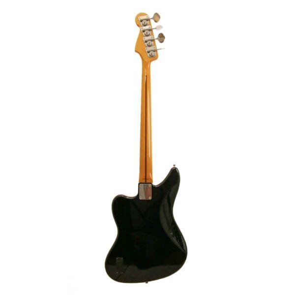 2007-2010 Fender Japan Jaguar Bass - Black - Image 3