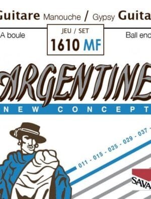 Savarez Argentine Gypsy Jazz Guitar Strings Ball End .011- .046