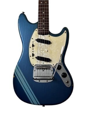 1972 Fender Mustang Guitar - Competition Burgundy