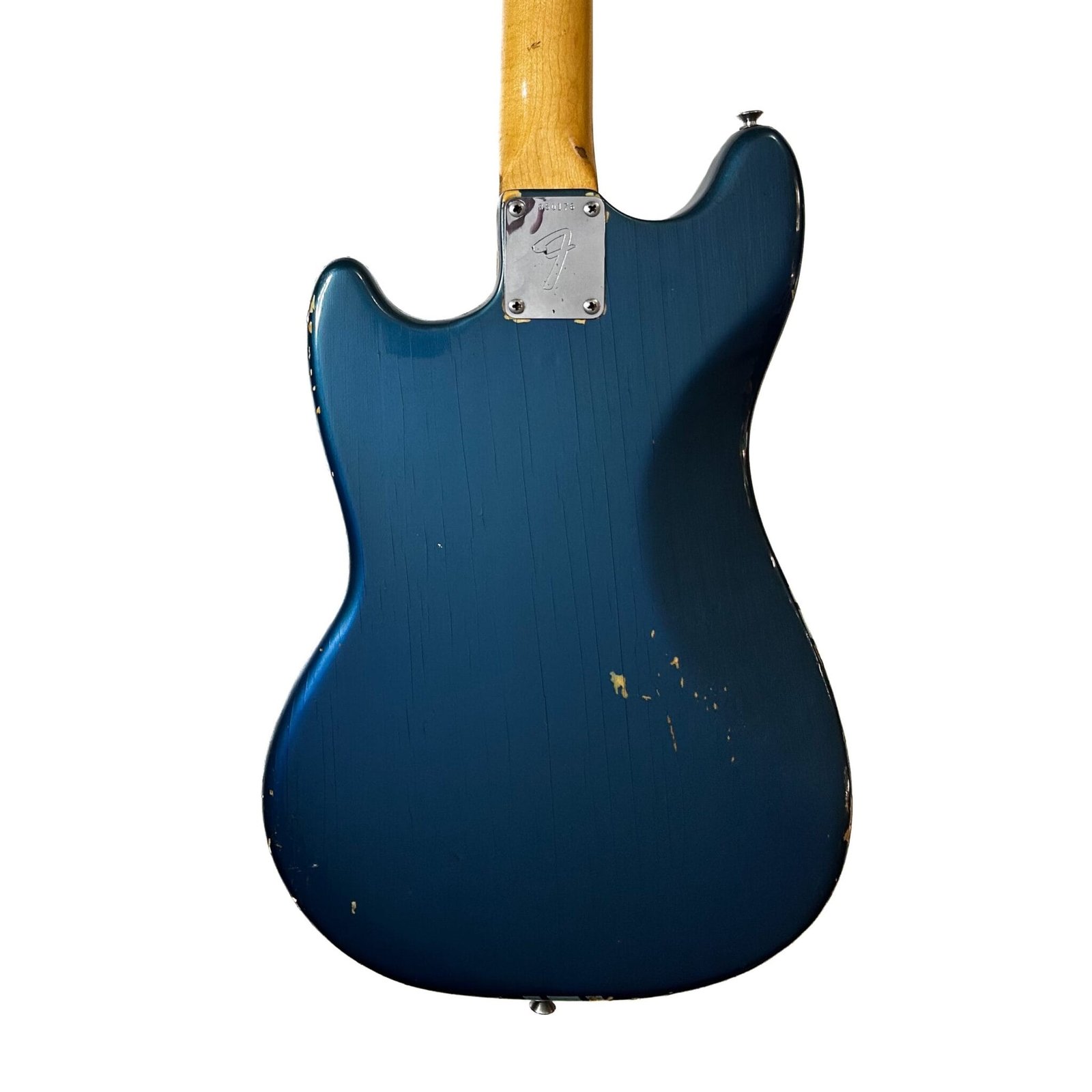 1972 Fender Mustang Guitar - Competition Burgundy - Image 2