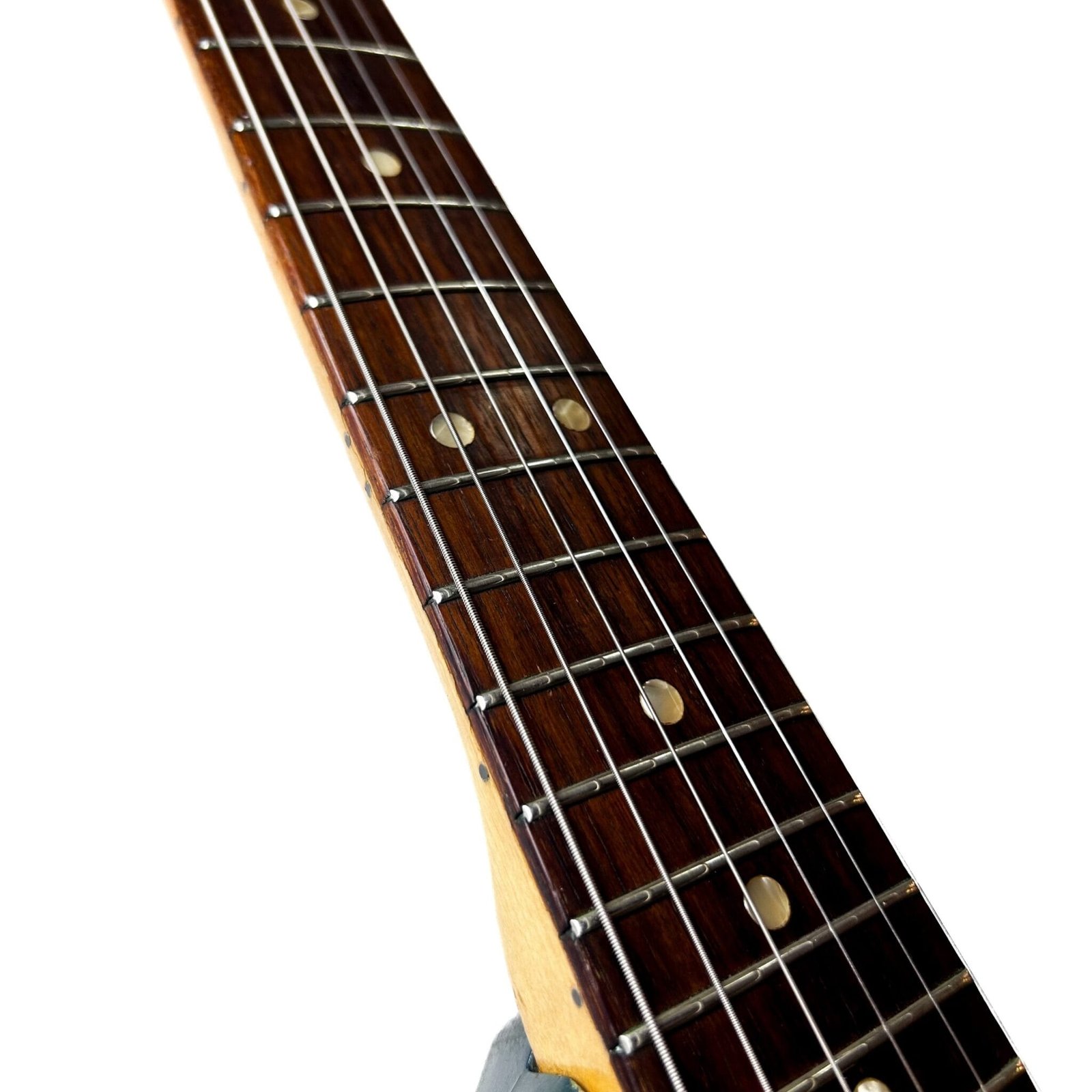 1972 Fender Mustang Guitar - Competition Burgundy - Image 7