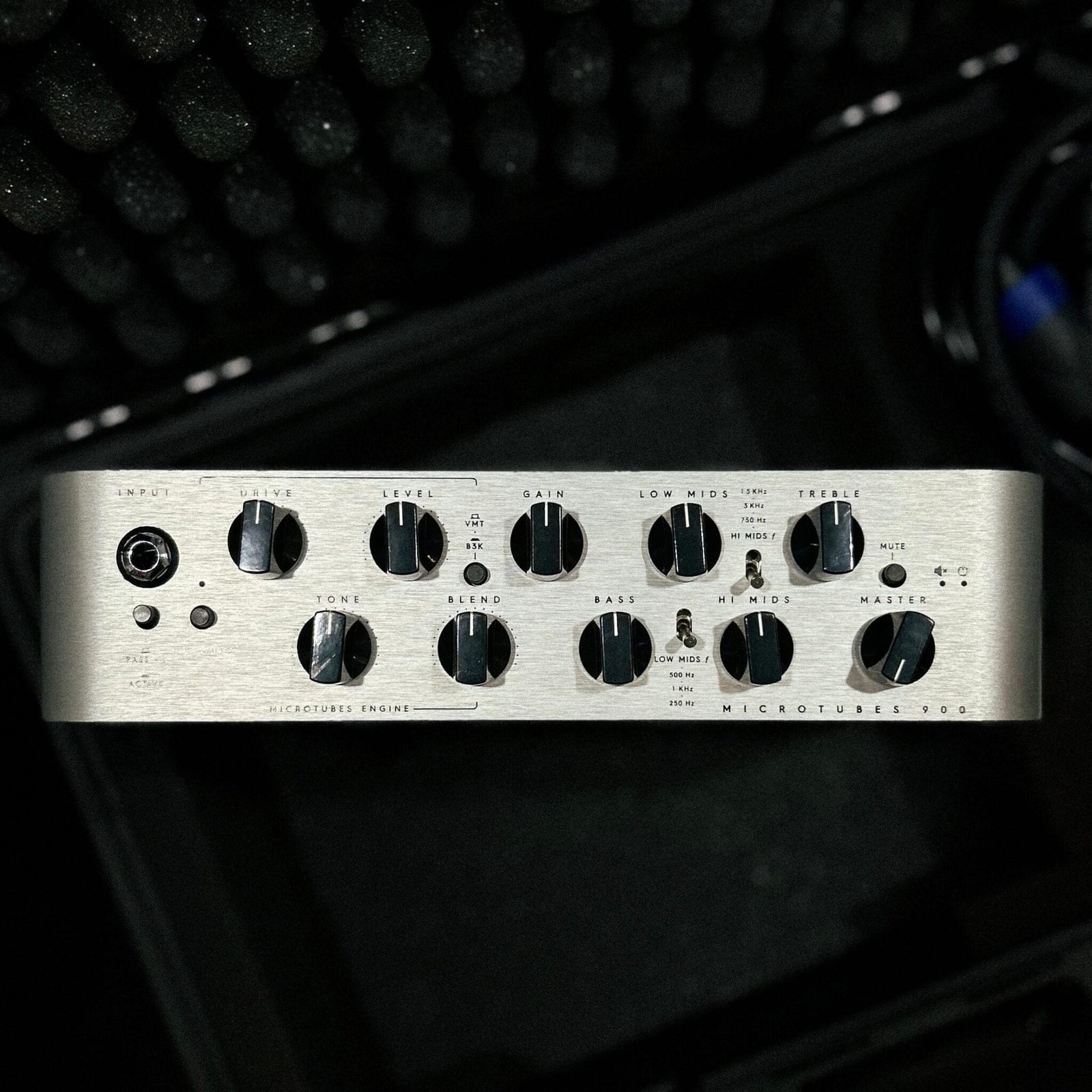 Used - Darkglass Microtubes 900 v1 Bass Amp Head w/Pelican Case