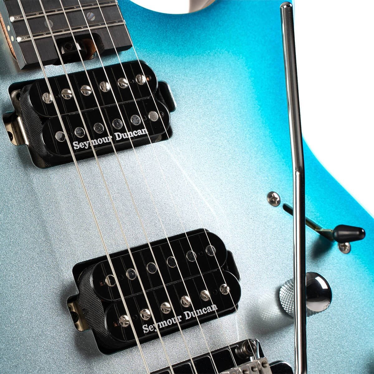 Cort G300 Glam - Polar Ice Metallic Burst w/Bag - Image 5