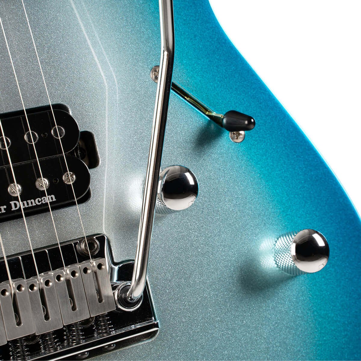 Cort G300 Glam - Polar Ice Metallic Burst w/Bag - Image 4