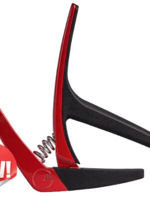 G7TH Nashville Capo for 6 String Guitar Red