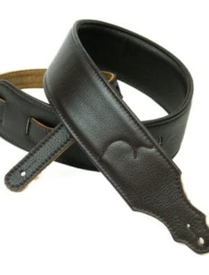 Franklin - 2.5" Padded Chocolate Leather / Chocolate Stitch