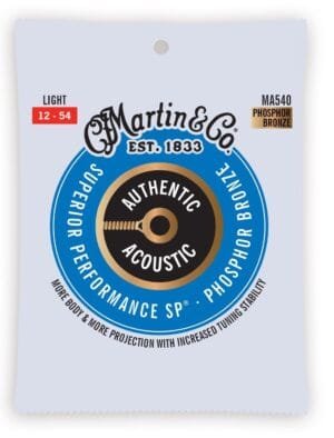 Martin Authentic Acoustic SP Phosphor Strings Light Gauge .012 - .054